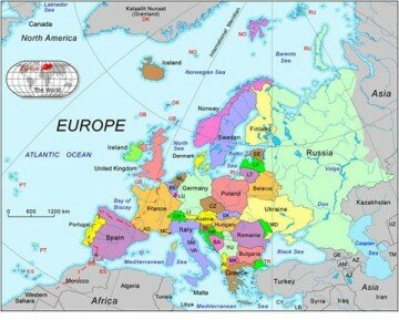 A rough guide to the first walk through Europe