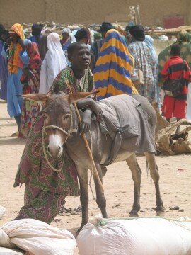 The market where I got a truck to Gao