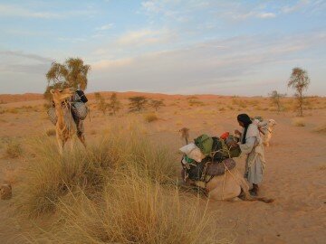 The stunning, peaceful valley Mohammed and I walked through