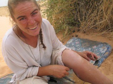 picking prickles out of my trousers