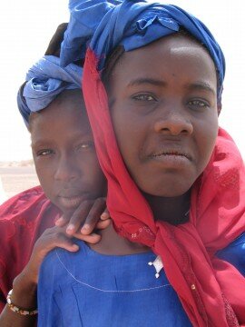 Some of the people in the village where I took photos for the chief.
